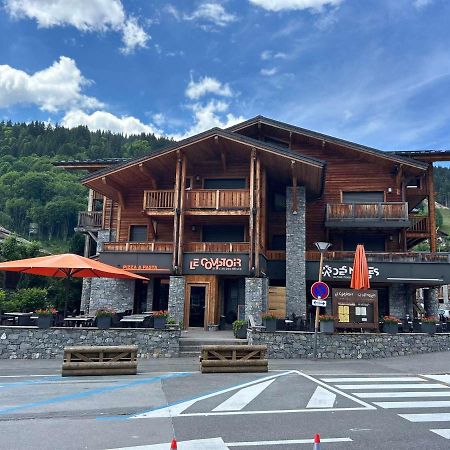 Appartement Familial De Luxe, Centre Station, 6 Pers., 2 Sdb, Terrasse, Parking, Wifi, Linge Inclus - Fr-1-623-179 Les Gets Dış mekan fotoğraf